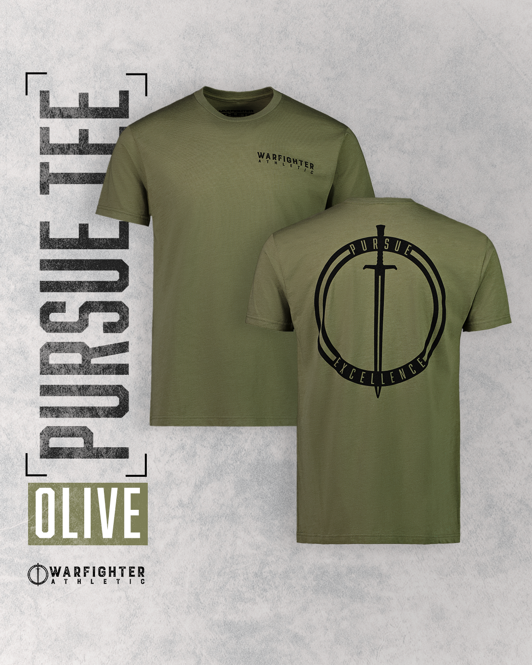 Pursue Tee - Olive